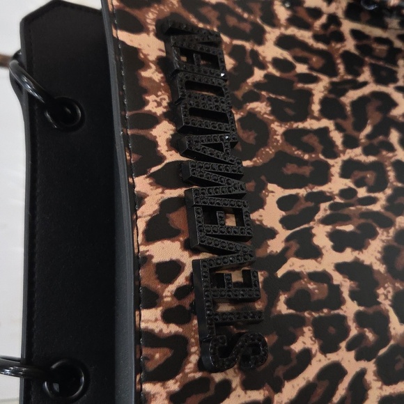 🤎🔹️Steve Madden🔹️ animal print  Leopard 2 Way Bevelynn Satchel Handbag - Picture 6 of 8